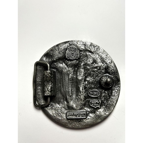 Bergamot Buckle - Tree Of Life Belt Buckle - D-262 Made In The USA 2006 - Picture 2 of 9